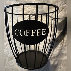 K-cup coffee cup shaped holder